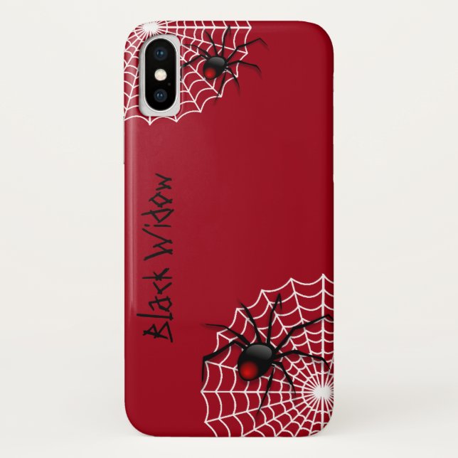 Black Widow Spider Case-Mate iPhone Case (Back)