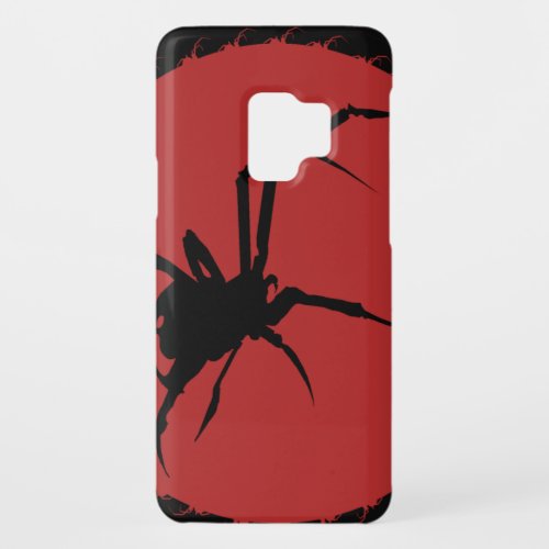 Black Widow Spider Case_Mate Samsung Galaxy S9 Case
