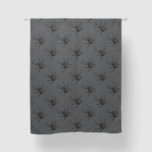 Black Widow Spider Original Drawing Art  Blackout Curtains<br><div class="desc">Blackout Window Curtains printed with Black Widow Spider Original Drawing Art hand drawn graphic design artwork illustration by TheFabricSeal print on demand shop at Zazzle.com #ZazzleMade ©️Original. https://www.zazzle.com/store/thefabricseal Celebrate Halloween and Goth any time of the year with our cool looking black colored with red marking widow species spider drawing custom...</div>