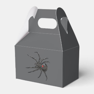 Black Widow Spider Original Drawing Art Favor Boxes