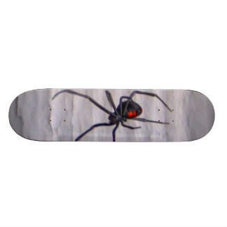 black widow spider skateboard deck