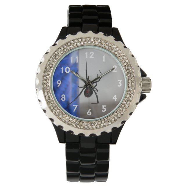 Black Widow Spider Watch (Front)
