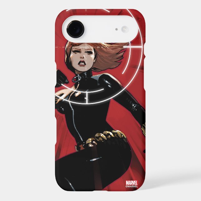 Black Widow Targeted Case-Mate iPhone Case (Back)