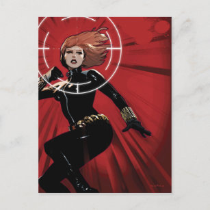 Black Widow Targeted Postcard