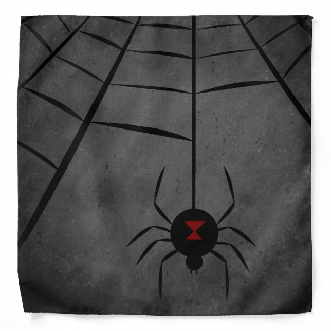 Black Widow Web Bandana (Front)