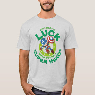 Black Widow "Who Needs Luck" T-Shirt