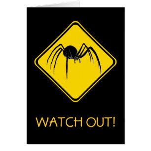 Black Widow Xing! Cards