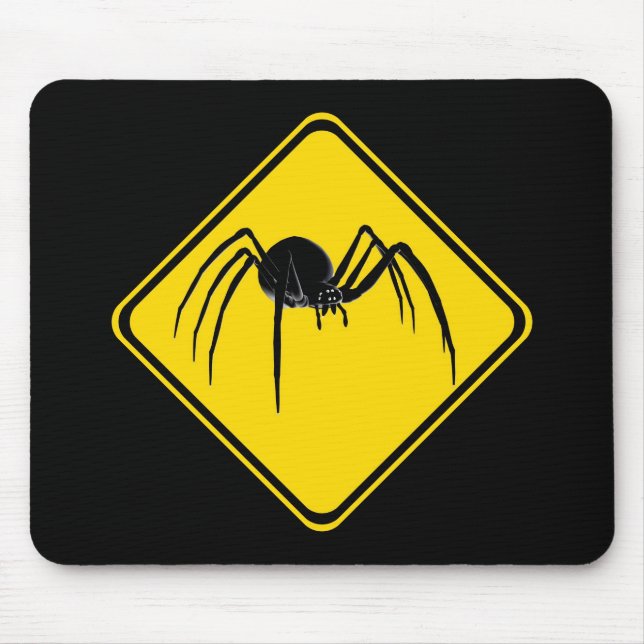 Black Widow Xing! Mouse Pad (Front)
