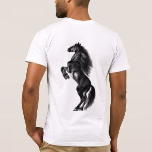 Black Wild Horse T-Shirt