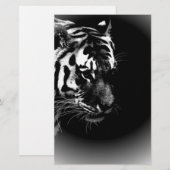 Black & Wild Tiger Head (Front/Back)
