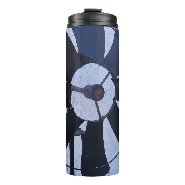 black windmill thermal tumbler (Front)
