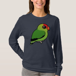 Black-winged Lovebird Women's Basic Long Sleeve T-Shirt