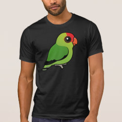 Black-winged Lovebird Men's Alternative Apparel Basic Crew Neck T-Shirt