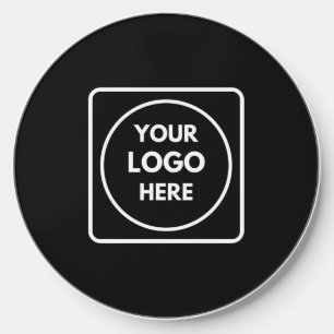 Black Wireless Charger   Custom Modern Business 