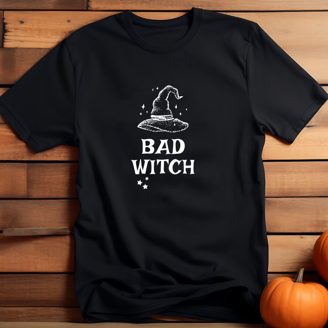 Black Witch Hat Bad Witch Halloween Women's  T-Shirt (Black Witch Hat Bad Witch Halloween Women's T-Shirt )