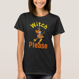 Black Witch Please Halloween Melanin Women Queen G T-Shirt