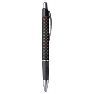 Black with Color Dot Matrix Pen
