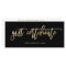 Black with Faux Gold Script | Gift Certificate