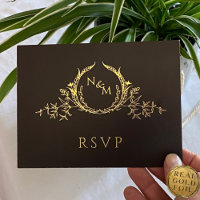 Foil Invitation Postcard