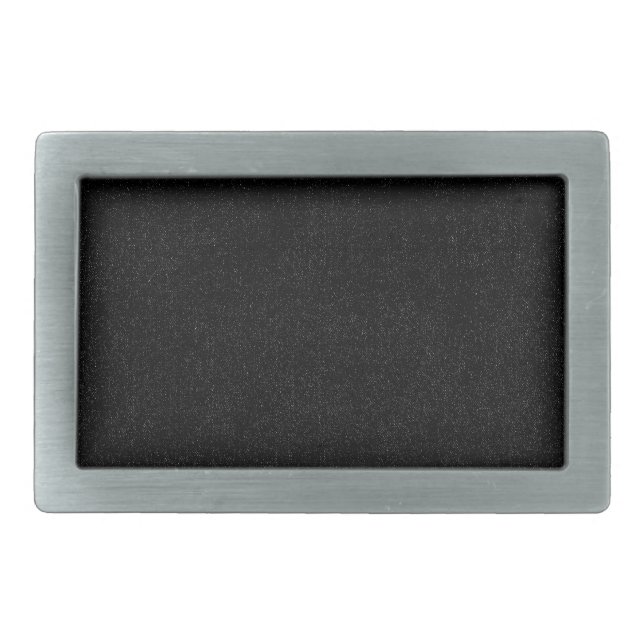 Black with Specks Texture Look Belt Buckles (Front)