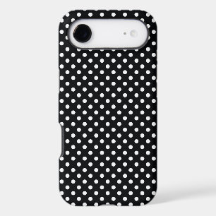 Black with white dots iPhone 17 air case