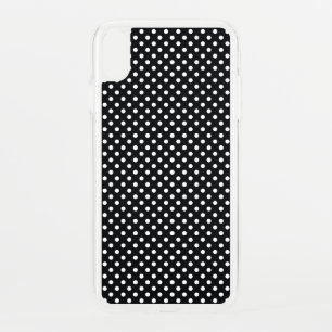 Black with white dots iPhone XS max case
