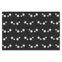 Little Black Stars Tissue Paper – Tissue Paper Print