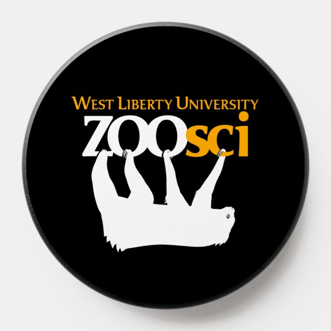 Black WLU Zoo Science PopSocket (Popsocket)