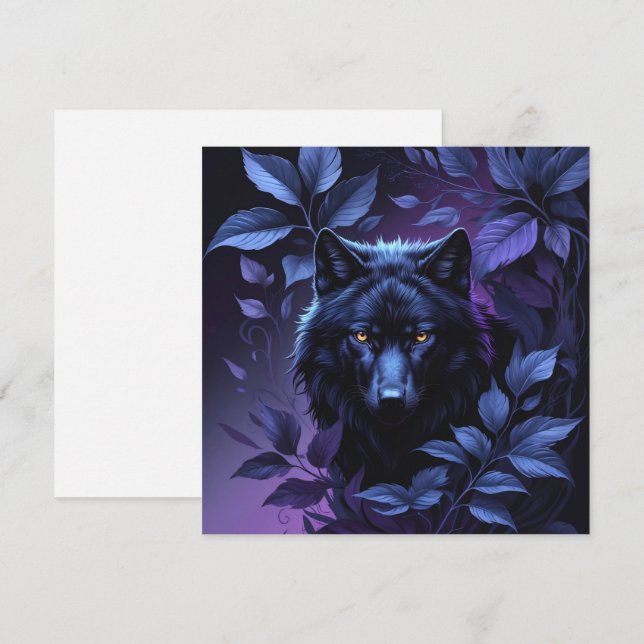 Black wolf (Front/Back)