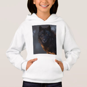 Black Wolf Hoodie