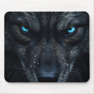 "Black Wolf" Mouse Pad
