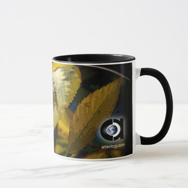 BLACK WOLF MUG (Right)