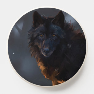 black wolf PopSocket