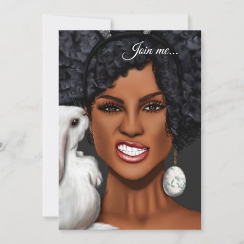 Black Woman Easter Birthday Party