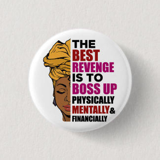 Black women African American melanin women sista Button