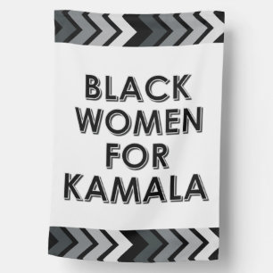 BLACK WOMEN FOR KAMALA HOUSE FLAG