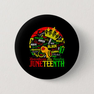 Black Women Freedom Juneteenth 1865 Remembering My Button