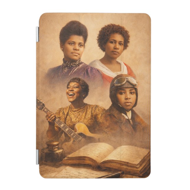 Black Women Legends iPad Mini Cover (Front)