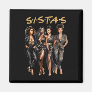 Black Women Melanin Black History African American Magnet