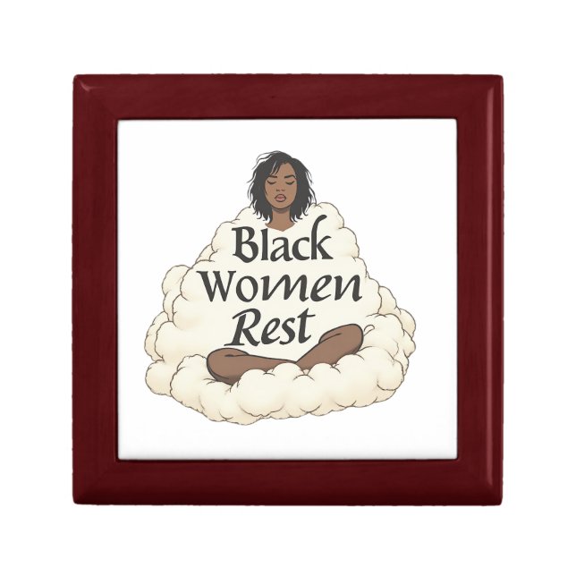 Black Women Rest Gift Box (Front)