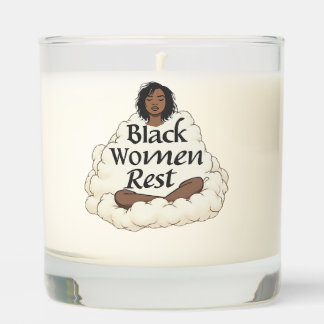 Black Women Rest Scented Candle