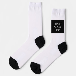 Black Women Rest Socks