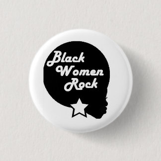 Black Women Rock! Pinback Button