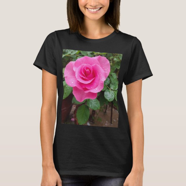 Black Women's T-Shirt (Front)