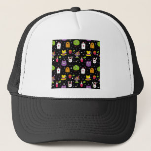 black Wonderland Trucker Hat