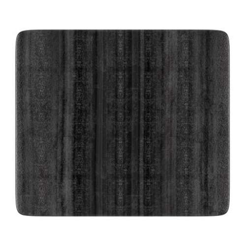 Black Wood Cutting Board