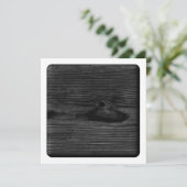 Black Wood Image. (Standing Front)