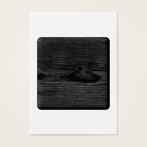 Black Wood Image. Business Card Template