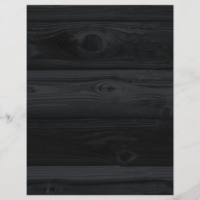 BLACK WOOD STRIPES BACKGROUNDS WALLPAPER TEMPLATE FLYER (Front)