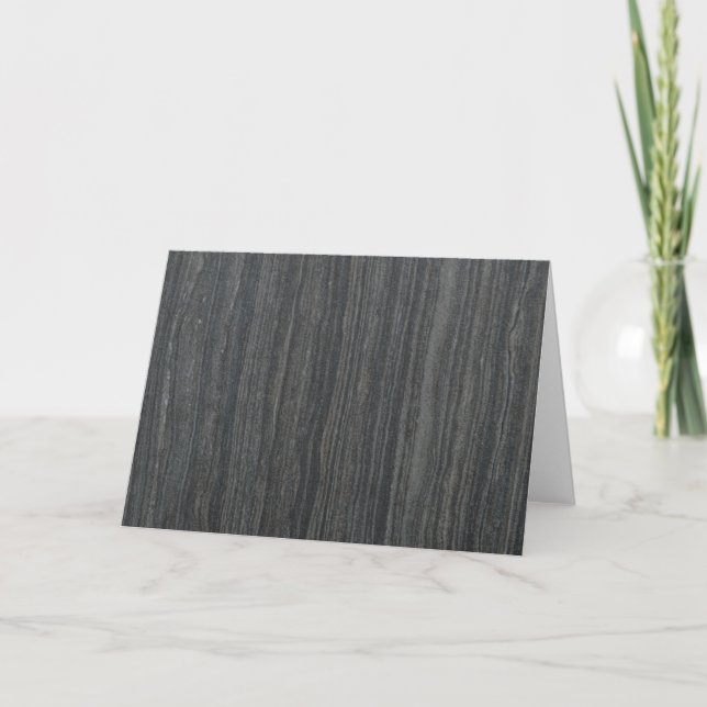Black Woodgrain Card (Front)